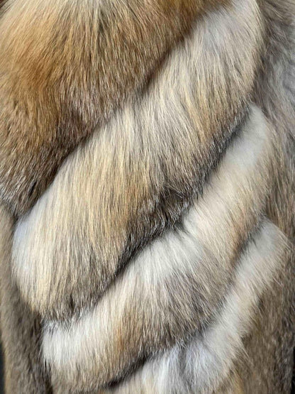 Full Length Fox Fur Coat