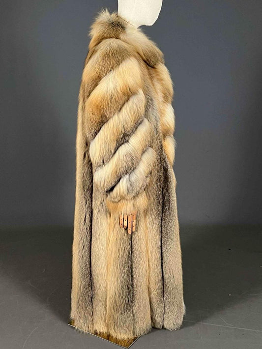 Full Length Fox Fur Coat