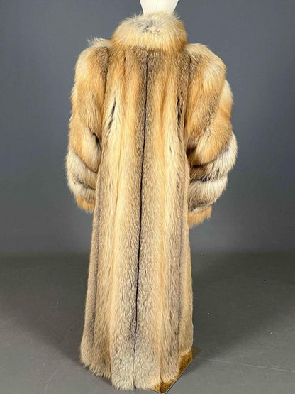 Full Length Fox Fur Coat