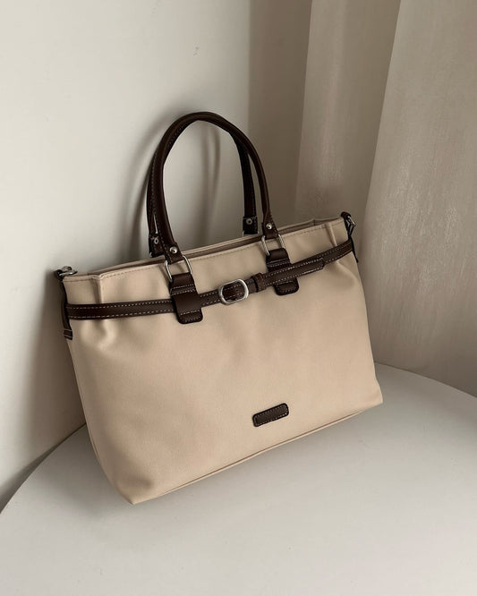 Multi Purpose Nylon Oxford Patch Tote Bag