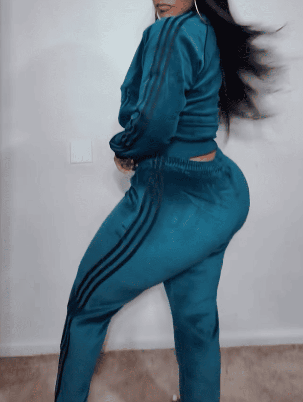 Velvet tracksuit