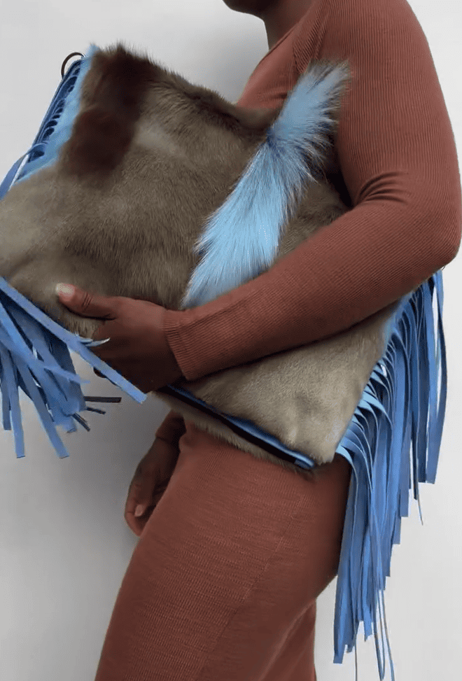 Stylish Tassel Handbag