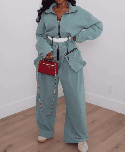 Elevated Casual Denim Set