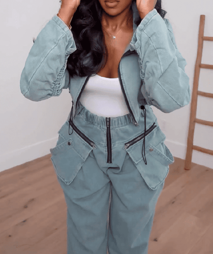 Elevated Casual Denim Set