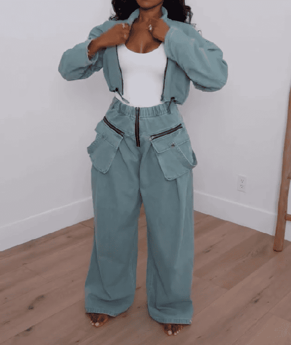 Elevated Casual Denim Set