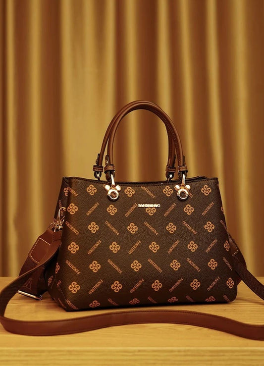 High Quality Print Leather Shoulder Crossbody Bag