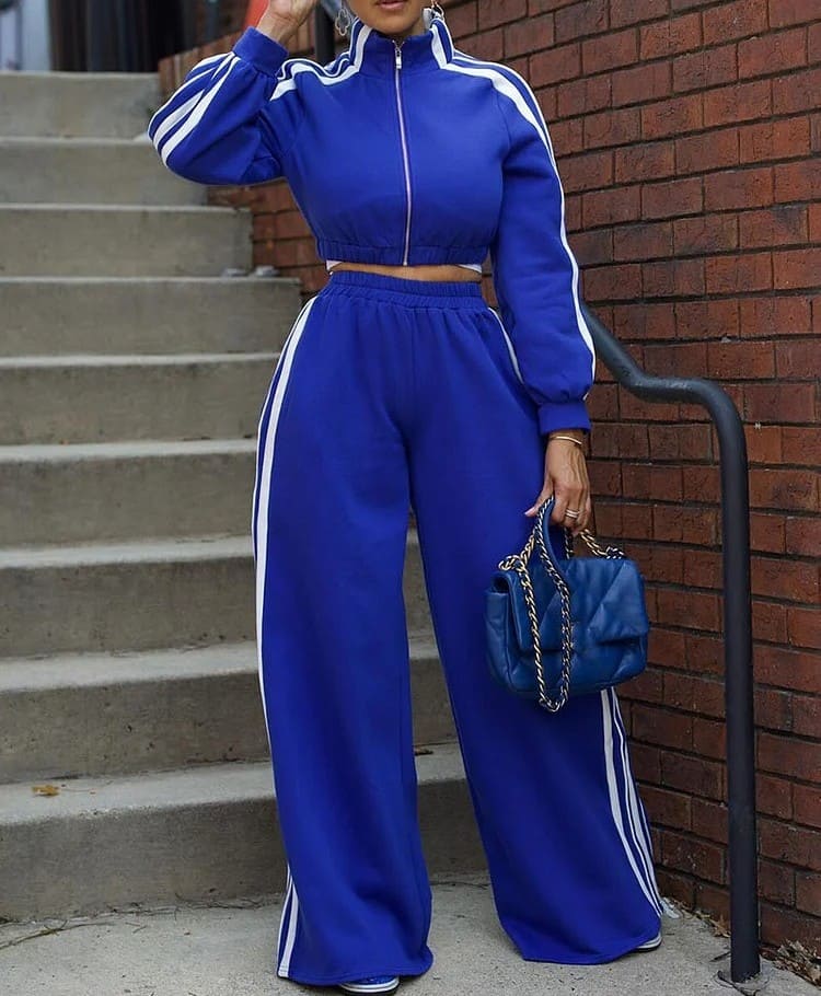 Stripe Casual 2pc Set