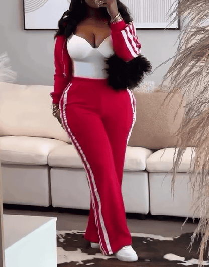 Stripe Casual 2pc Set