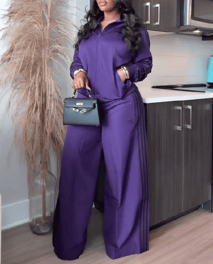 Classic Striped Tracksuit