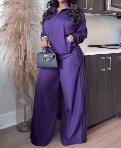 Classic Striped Tracksuit