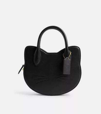 Halloween Cat Head Crossbody Bag
