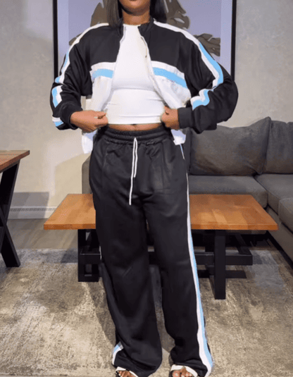 Fashion Colorblock 2pc Set