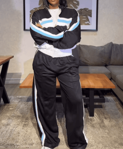 Fashion Colorblock 2pc Set