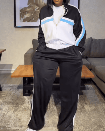 Fashion Colorblock 2pc Set