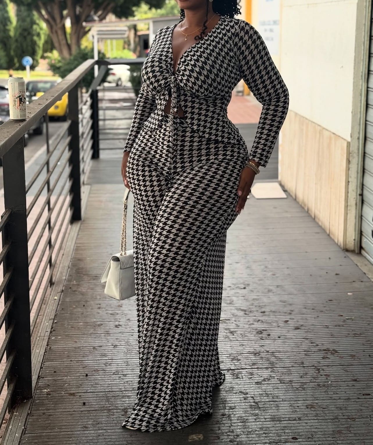 Houndstooth Print Set