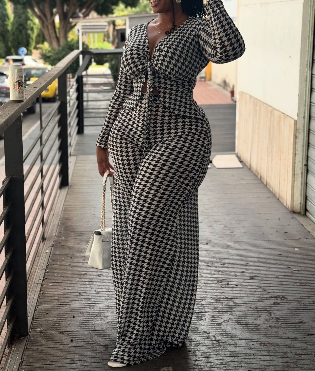 Houndstooth Print Set