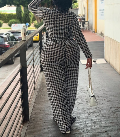Houndstooth Print Set