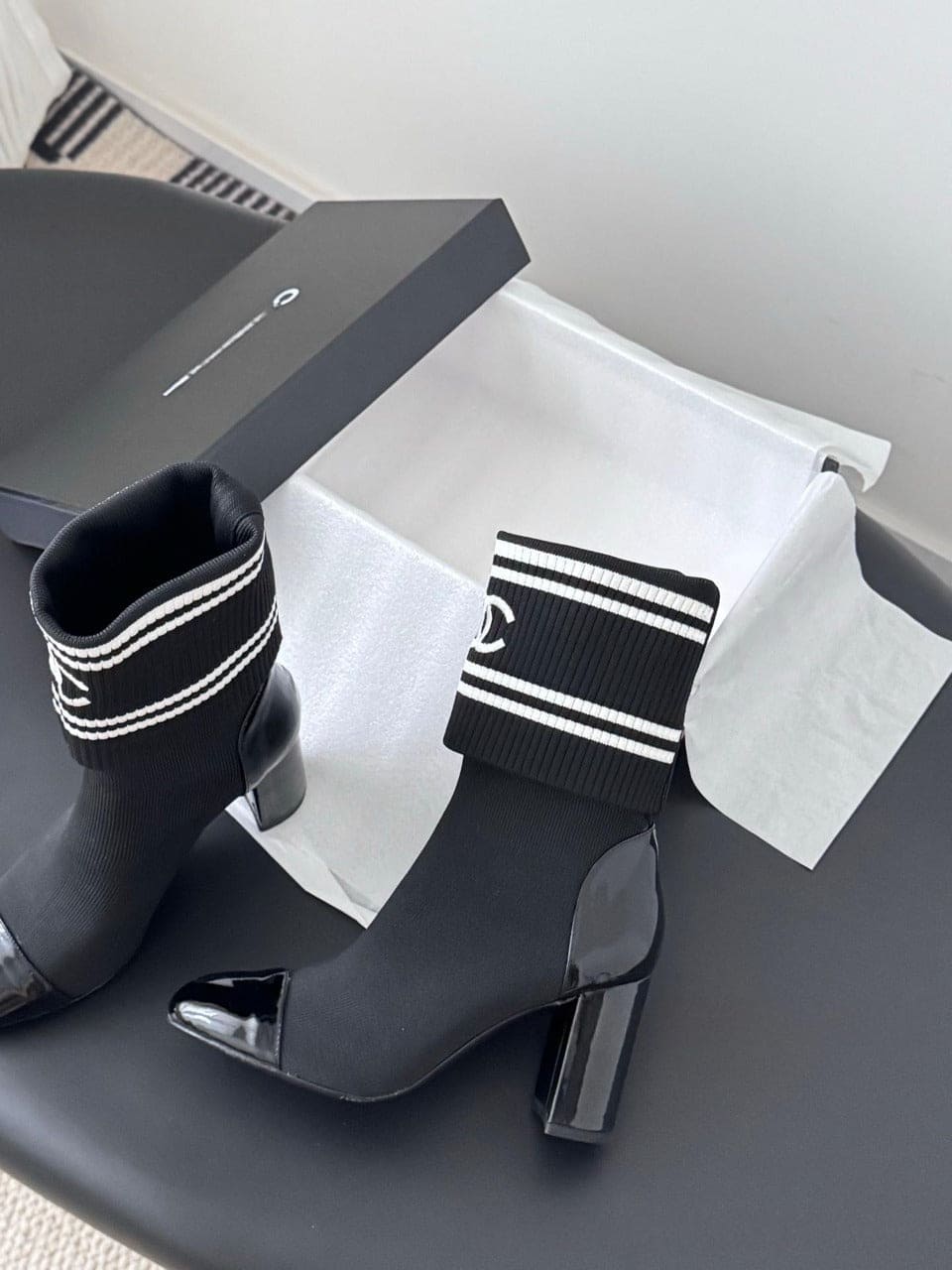 Double-C 80mm Ankle Boots