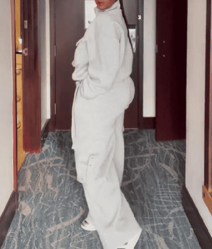 Street Edge Light Grey Utility Tracksuit