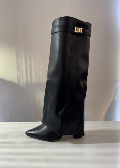 Black Heel Boots