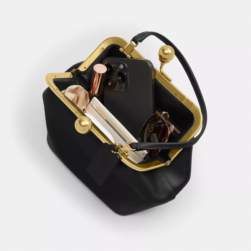 Kisslock Frame Mini Bag