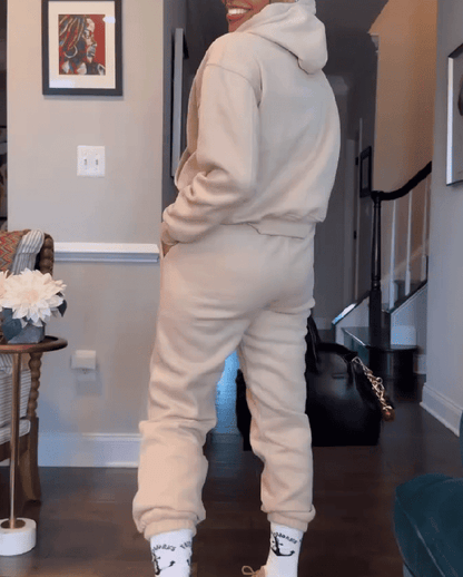 Tracksuit Set With Hood