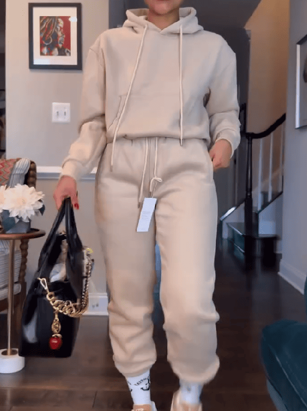 Tracksuit Set With Hood