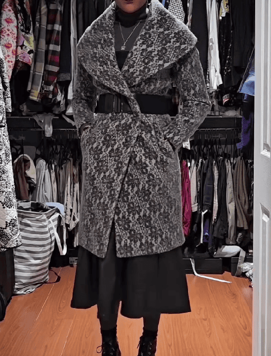 Women's Casual Wool Coat