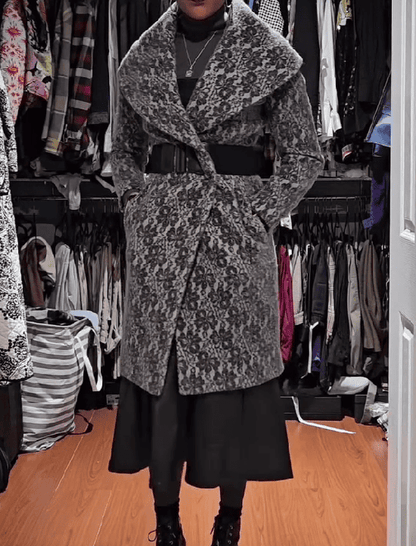 Women's Casual Wool Coat