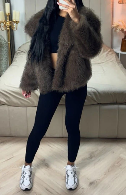 Faux Fur Jacket