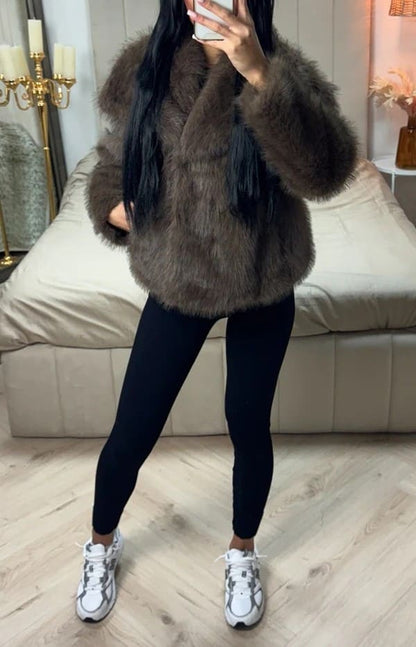 Faux Fur Jacket
