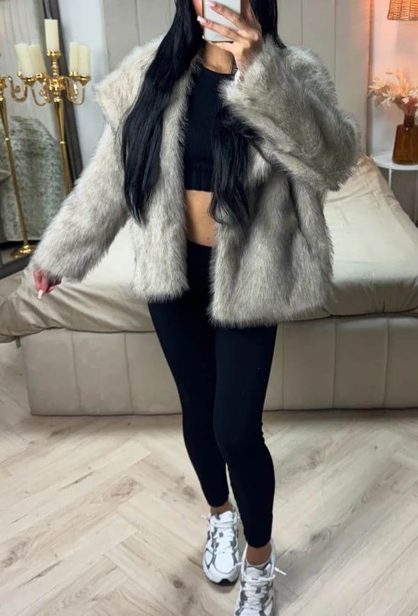 Faux Fur Jacket