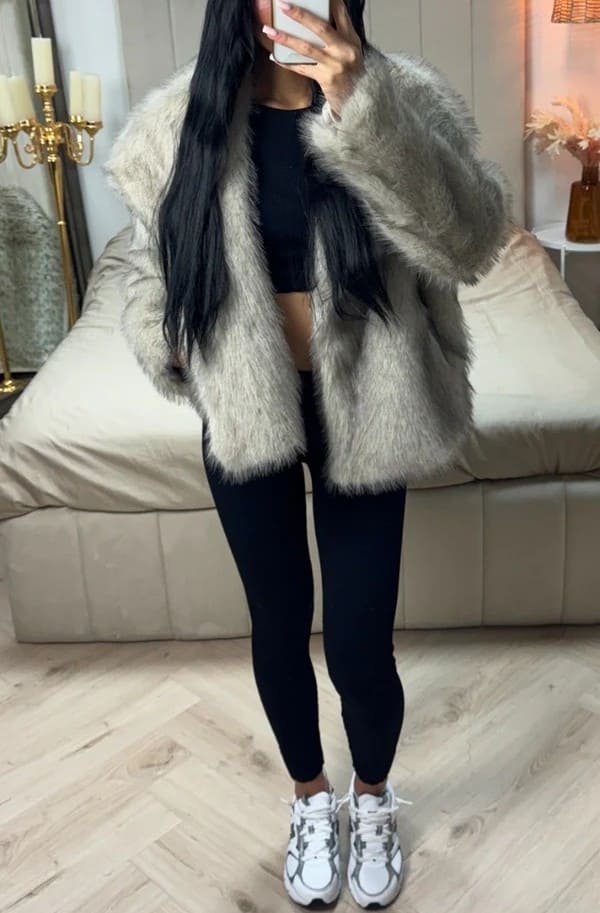 Faux Fur Jacket