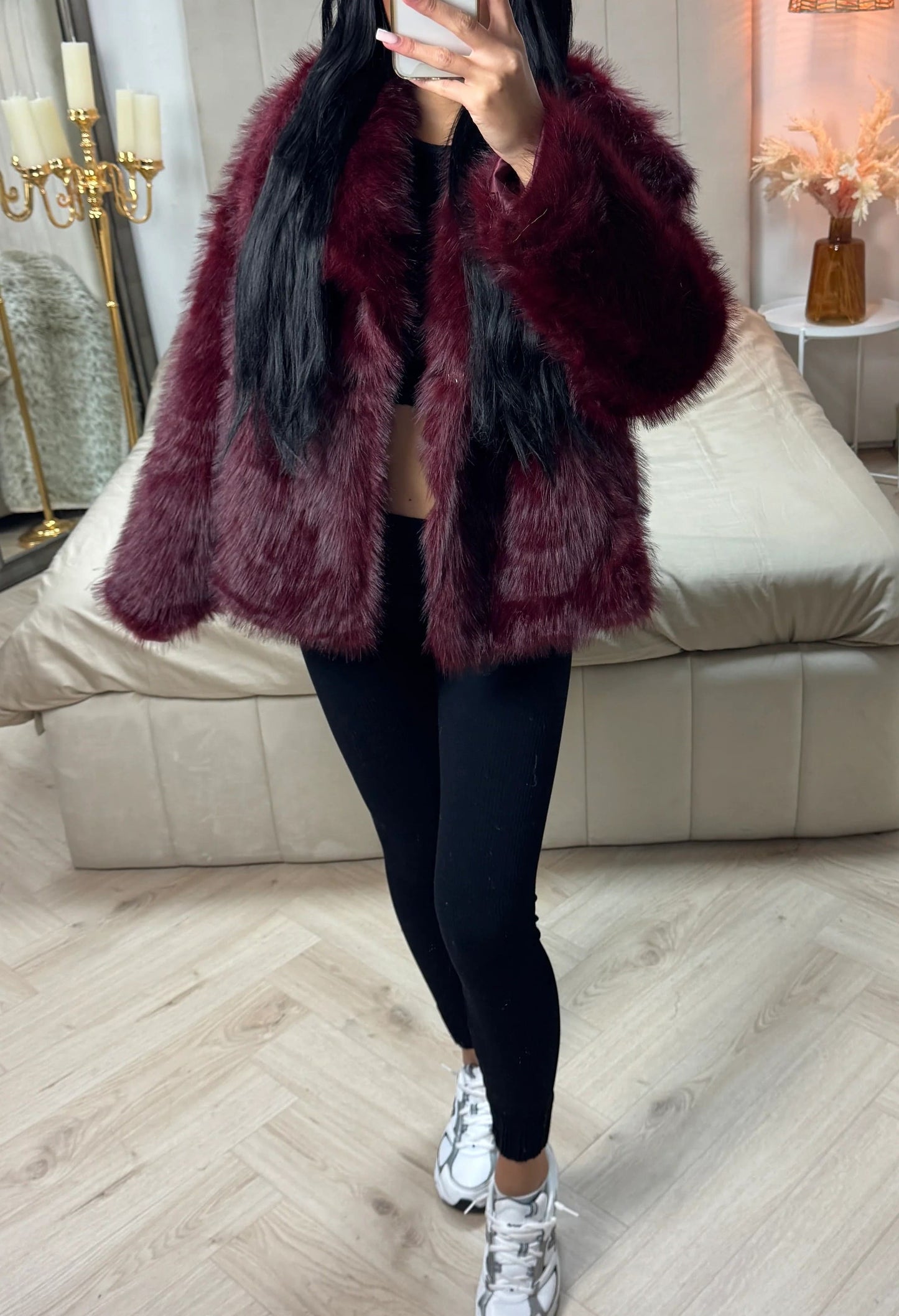 Faux Fur Jacket