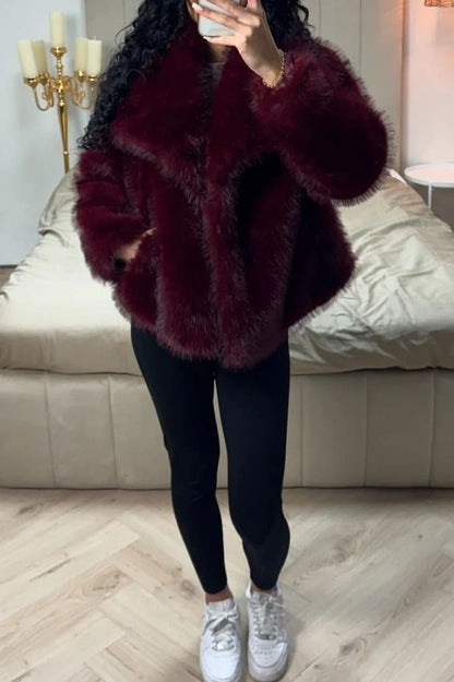 Faux Fur Jacket