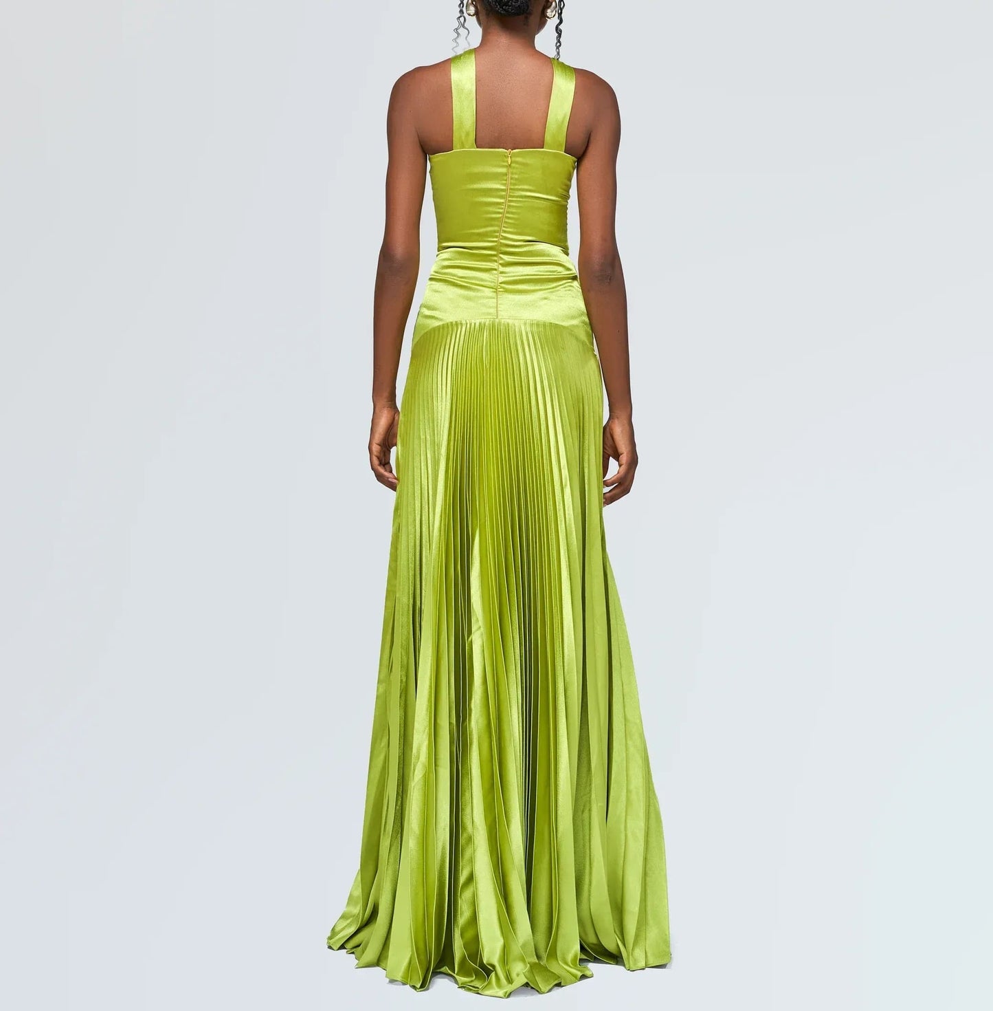 Mannie Maxi Pleated Gown