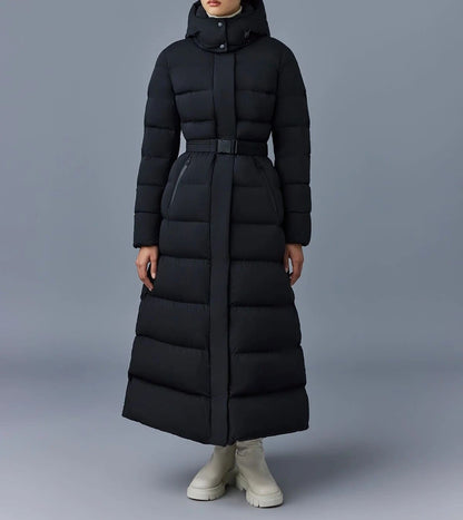 Stretch Down Maxi Coat