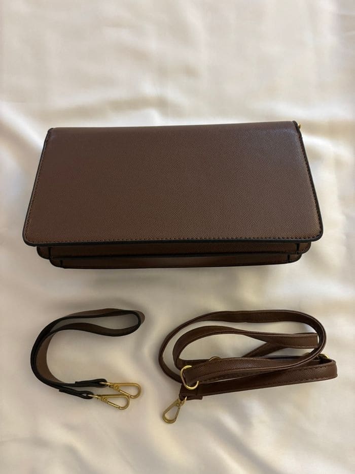 Pebbled Leather Shoulder Bag