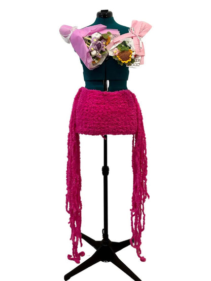 Fashion Fringed Mini Skirt