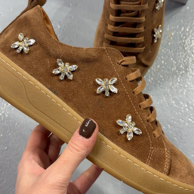 Rhinestone Sparkle Fashion Sneaker