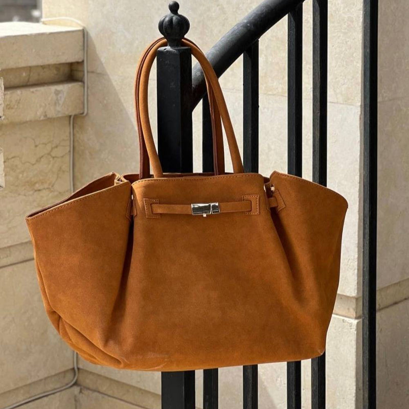 Fashion Matte Large Capacity Handbag Shoulder Bag