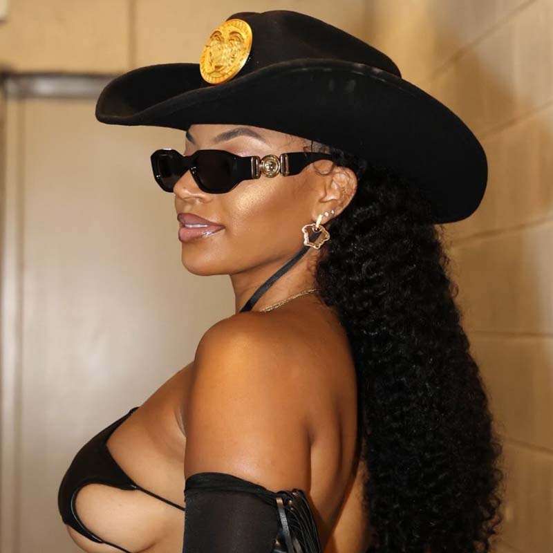 Metal Embellished Western Cowboy Hat