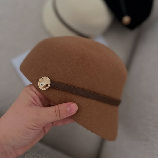 Wool Hat Equestrian Hat Warm Felt Hat