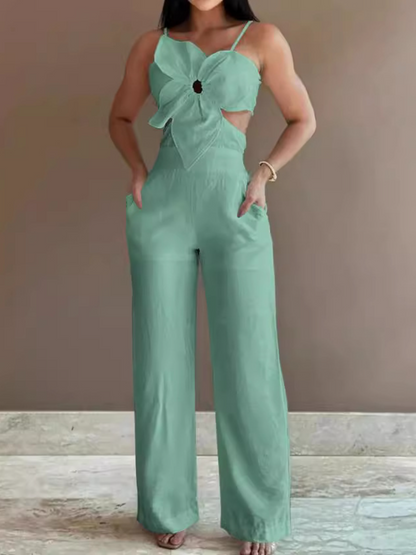 Elegant Flower Jumpsuit