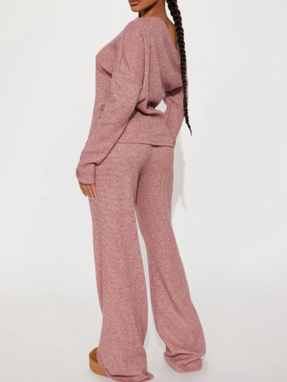 Strapless Knitted Suit