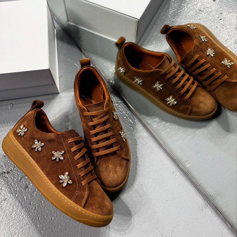 Rhinestone Sparkle Fashion Sneaker