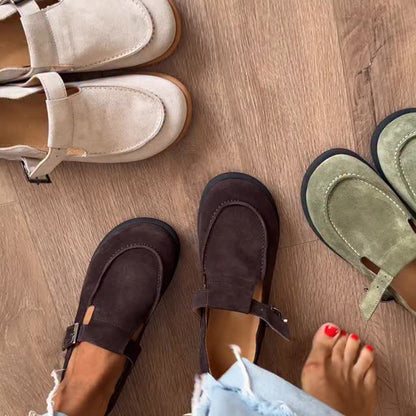 Round Toe Flat Shoes