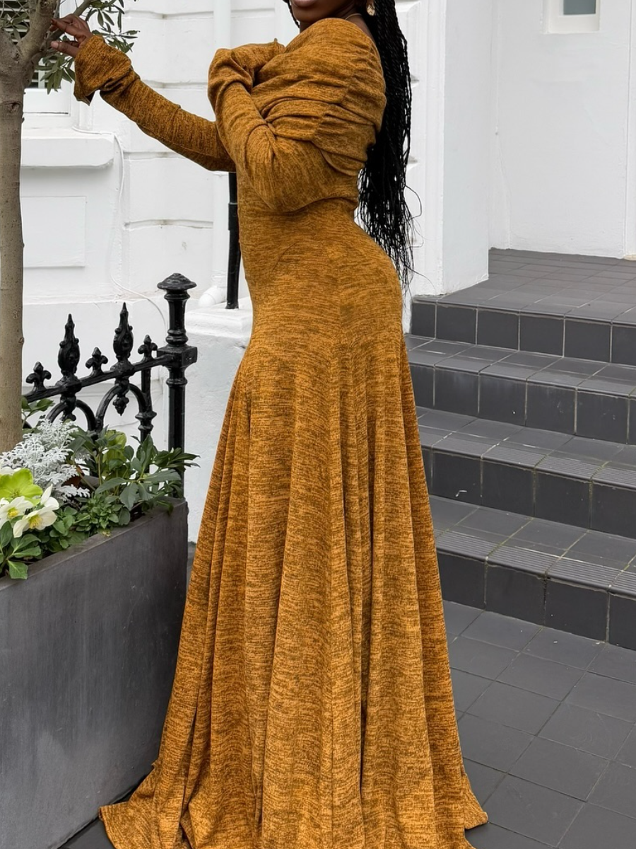 The Fab Yellow Maxi Dress