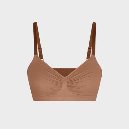 Plus Size Thin Push-up Bra Without Steel Ring