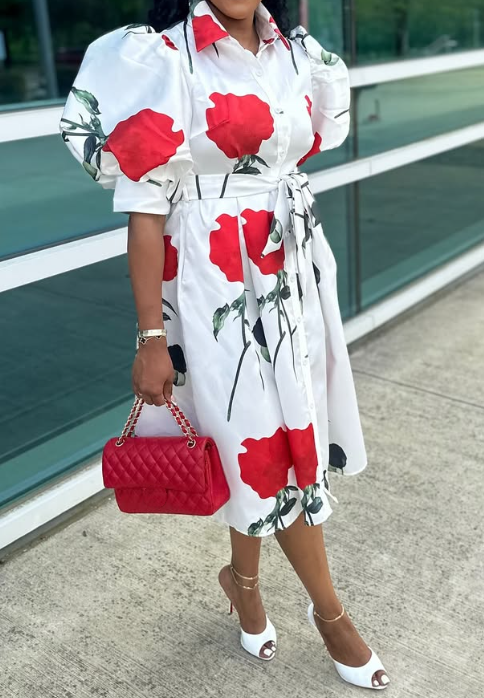 The Romantic Rose Dress